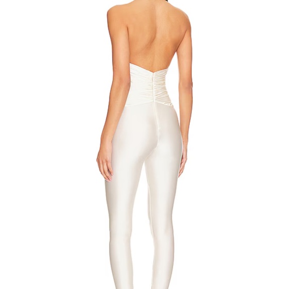 Ronny Kobo Abreen Catsuit in Pearl - Size Small - Picture 3 of 4